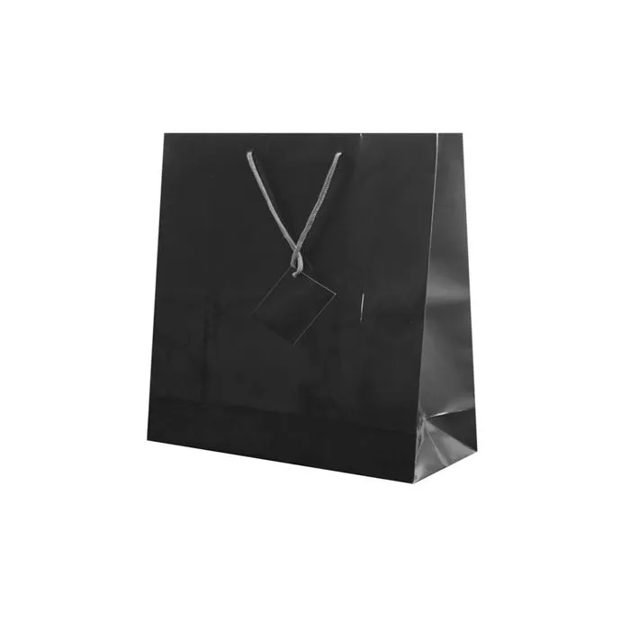 Bolsa regalo gran lujo color negro