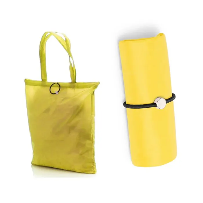 Bolsa poliester plegable 38x41 cm personalizada