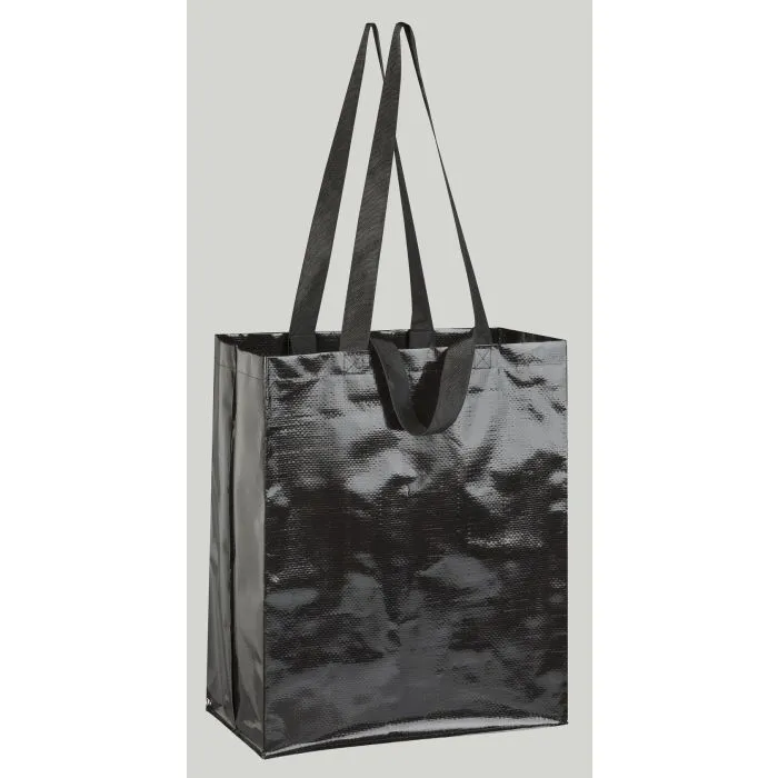 Bolsa de Rafia 36x40x20 asas dobles negra