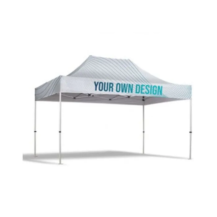 Carpa 3x4,5 metros techo personalizado a todo color