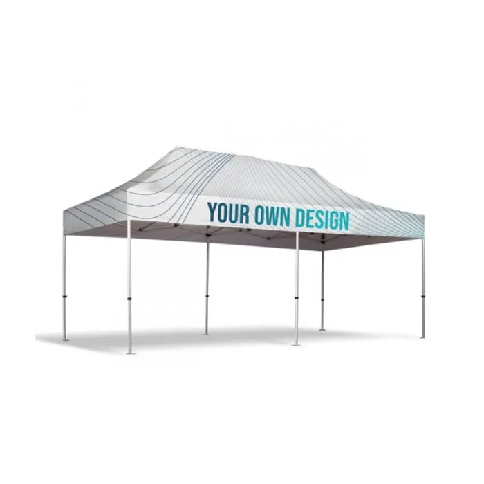 Carpa aluminio  3x6 m personalizada
