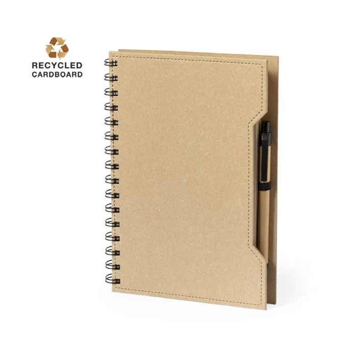 Cuaderno Cartón Reciclado Personalizado