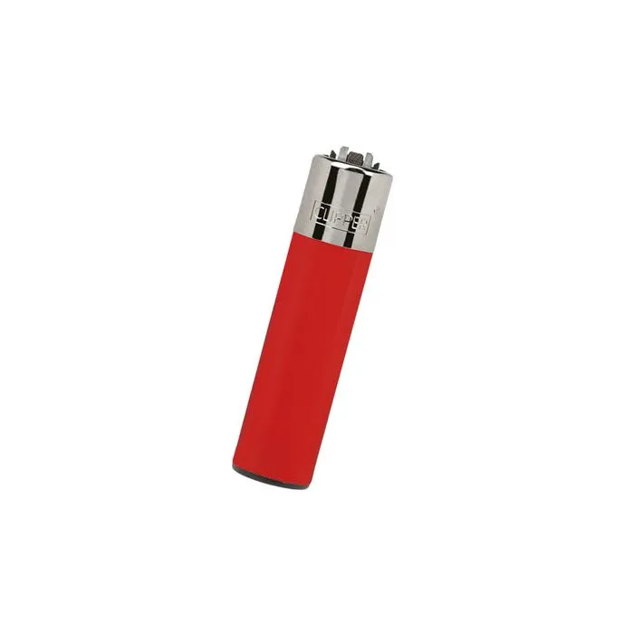Encendedor Clipper Recargable Mini Rojo