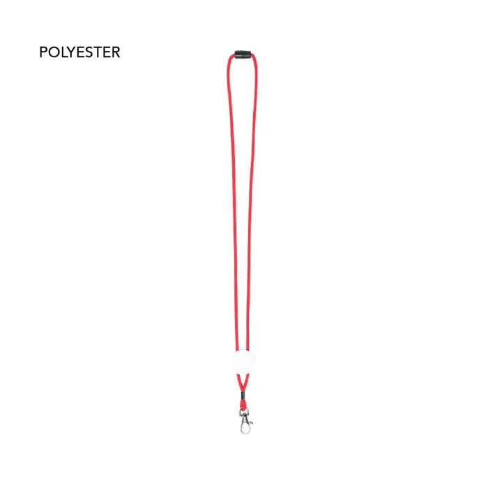 Lanyard de Poliéster Personalizado con Mosquetón y Cierre de Seguridad