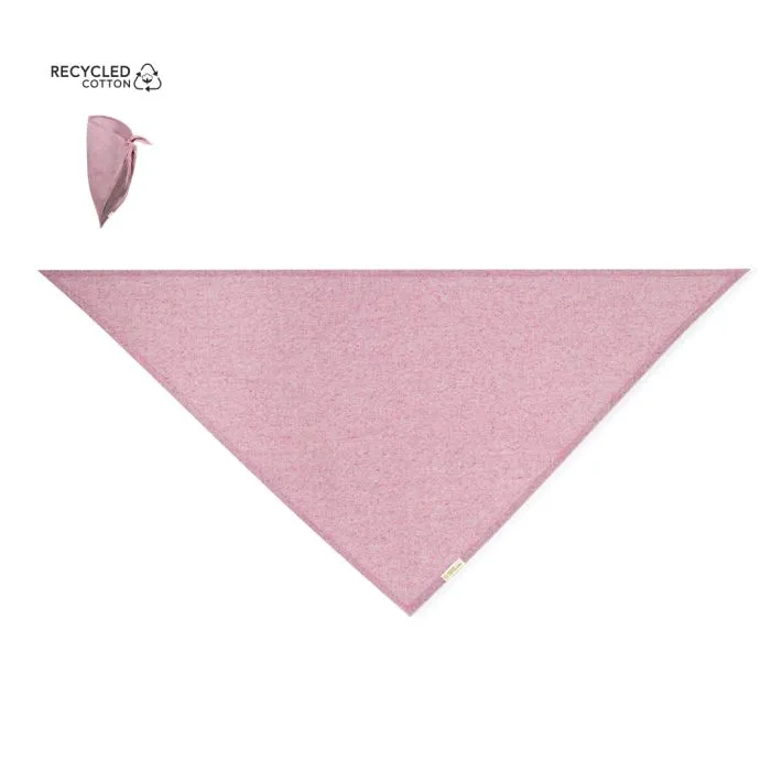 Pañoleta Triangular Extra de Algodón Reciclado Personalizable