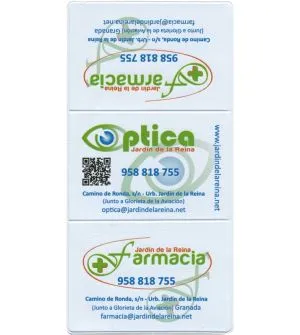 Funda tarjeta crédito triple