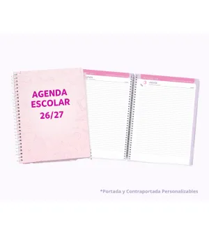 Agenda Escolar 1 Día Página Personalizable