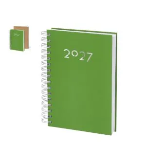 Agenda anual día Página alambre wireo personalizada