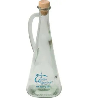 Alcuza cristal cuadrada