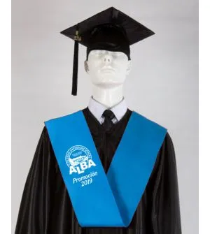 banda graduación serigrafiada