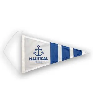 Banderin triangular nautíco personalizado
