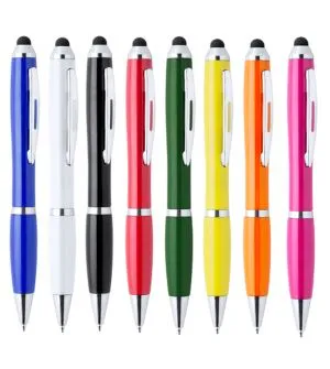 boligrafo giratorio personalizado con su publicidad de empresa variedad de colores
