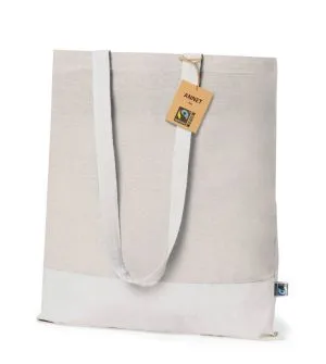 Bolsa algodón comercio justo color natural