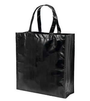 bolsa publicitaria acabado brillo 38x40x12 cm asas cortas