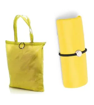 Bolsa poliester plegable 38x41 cm personalizada