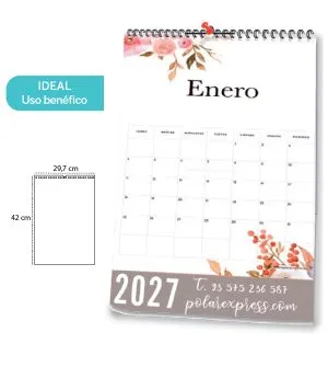 Calendario de pared A-3 personalizado total
