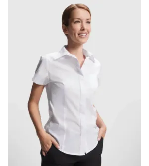 Camisa Laboral Manga Corta Mujer Personalizable