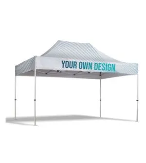 Carpa 3x4,5 metros techo personalizado a todo color