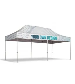 Carpa aluminio  3x6 m personalizada