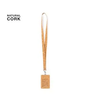 Colgador Lanyard Corcho Personalizable