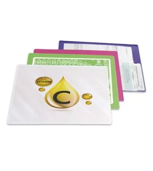 Funda receta electronica para farmacias y clínicas personalizada con su publicidad F08