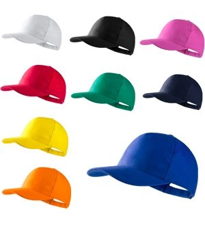 Gorra algodón peinado visera acolchada publicidad empresa