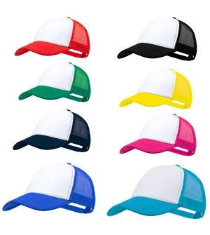 Gorra tipo trucker personalizada con tu publicidad