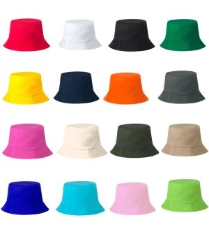 Gorro bob de algodón personalizado colores disponibles 