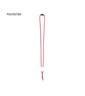 Lanyard de Poliéster Personalizado con Mosquetón y Cierre de Seguridad