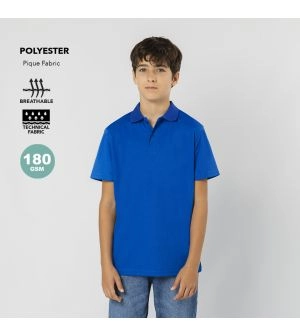 Polo Técnico Manga Corta Infantil