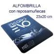 Alfombrilla de ratón cuadrada ergonómica con reposamuñecas personalizada