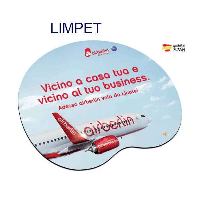 Alfombrilla de ratón personalizada forma Limpet