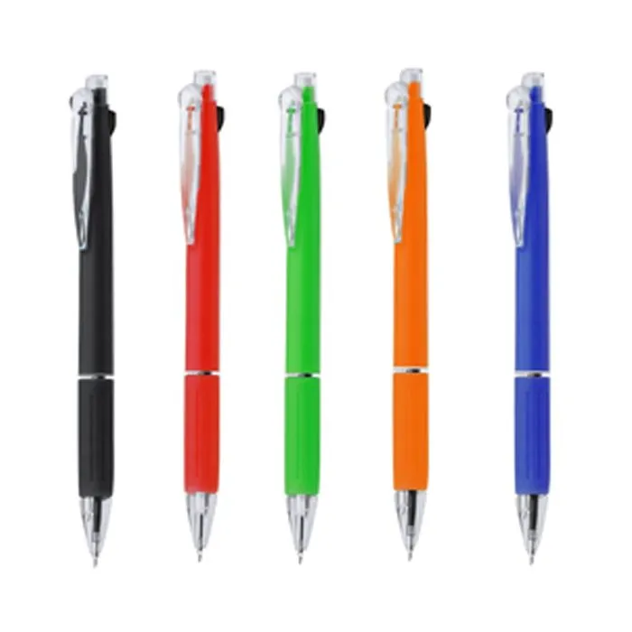 Boligrafo escritura 2 colores y portaminas personalizado
