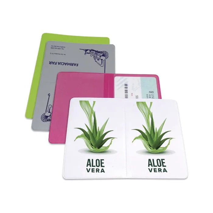 Funda para 2 tarjetas de crédito personalizada con su publicidad