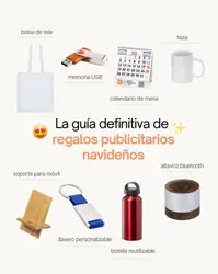 Regalos publicitarios personalizados